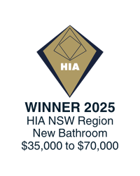 winner 2025 HIA - New Bathroom