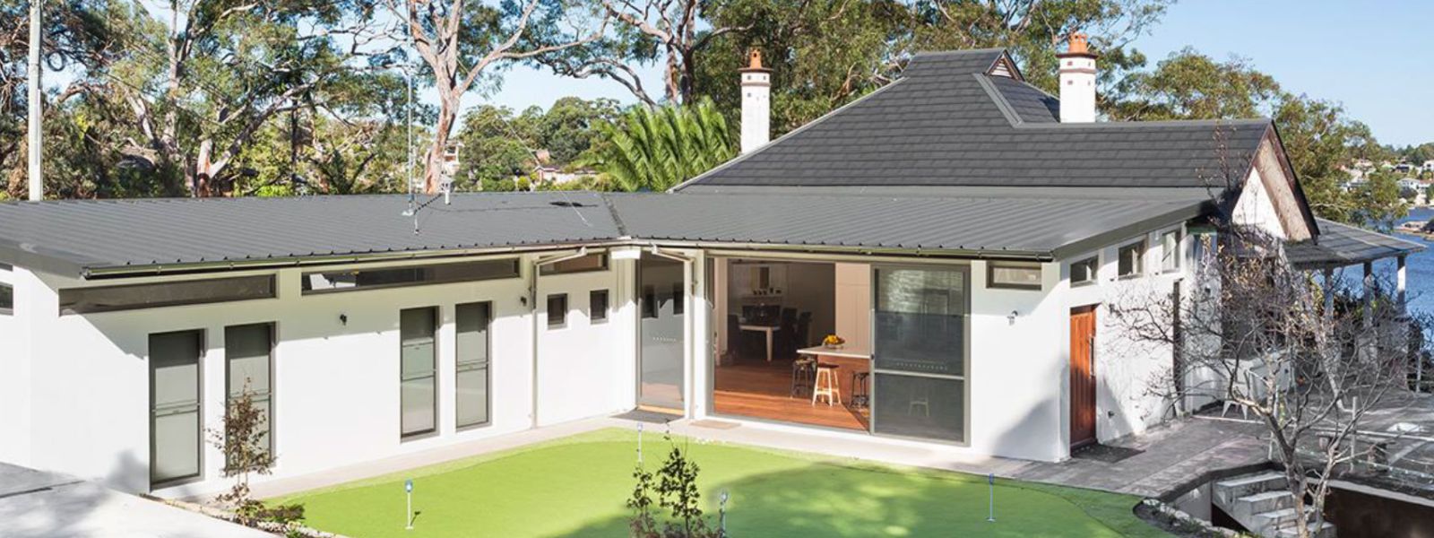 completed new custom home