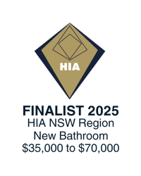 finalist 2025 HIA - New Bathroom